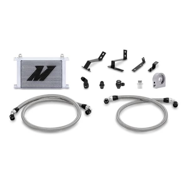 Mishimoto - Mishimoto 2016+ Chevy Camaro Oil Cooler Kit - Silver - MMOC-CAM8-16SL