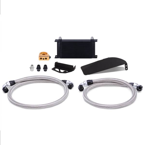 Mishimoto - Mishimoto 2017+ Honda Civic Type R Direct Fit Oil Cooler Kit - Black - MMOC-CTR-17TBK