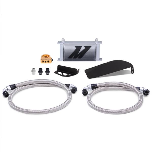 Mishimoto - Mishimoto 2017+ Honda Civic Type R Direct Fit Oil Cooler Kit - Silver - MMOC-CTR-17TSL