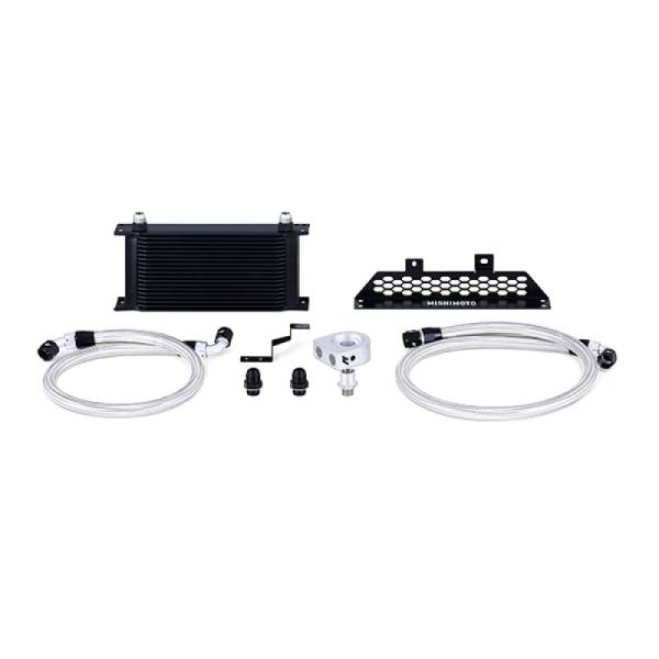 Mishimoto - Mishimoto 13+ Ford Focus ST Non-Thermostatic Oil Cooler Kit - Black - MMOC-FOST-13BK