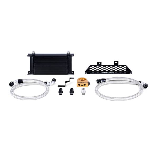 Mishimoto - Mishimoto 13+ Ford Focus ST Thermostatic Oil Cooler Kit - Black - MMOC-FOST-13TBK