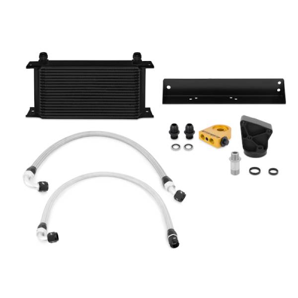 Mishimoto - Mishimoto 10-11 Hyundai Gensis Coupe 3.8L Thermostatic Black Oil Cooler Kit - MMOC-GEN6-10TBK