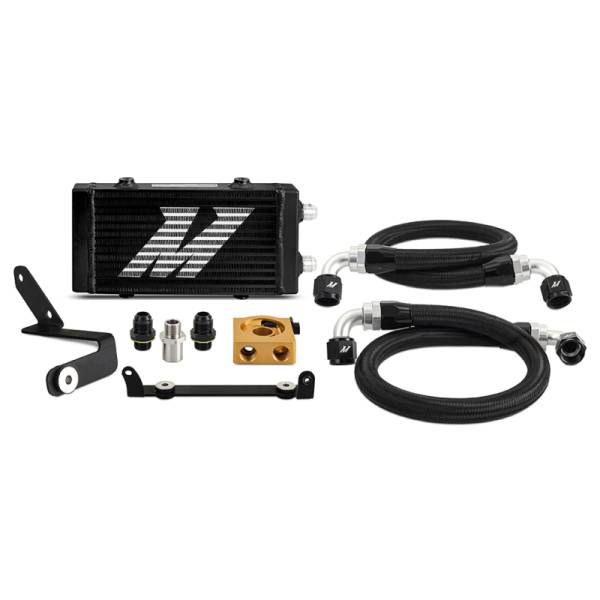 Mishimoto - Mishimoto 2023+ Toyota GR Corolla Oil Cooler Kit - Thermostatic - Black - MMOC-GRC-23TBK