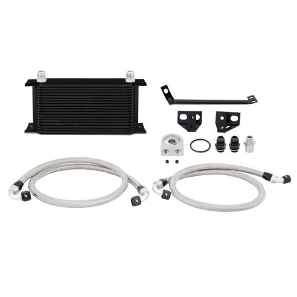 Mishimoto - Mishimoto 15 Ford Mustang EcoBoost Non-Thermostatic Oil Cooler Kit - Black - MMOC-MUS4-15BK