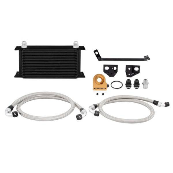 Mishimoto - Mishimoto 15 Ford Mustang EcoBoost Thermostatic Oil Cooler Kit - Black - MMOC-MUS4-15TBK