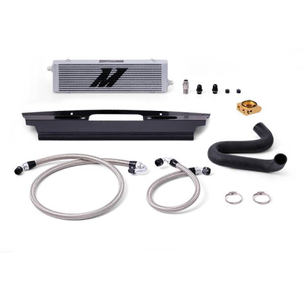 Mishimoto - Mishimoto 2015+ Ford Mustang GT Thermostatic Oil Cooler Kit - Silver - MMOC-MUS8-15T