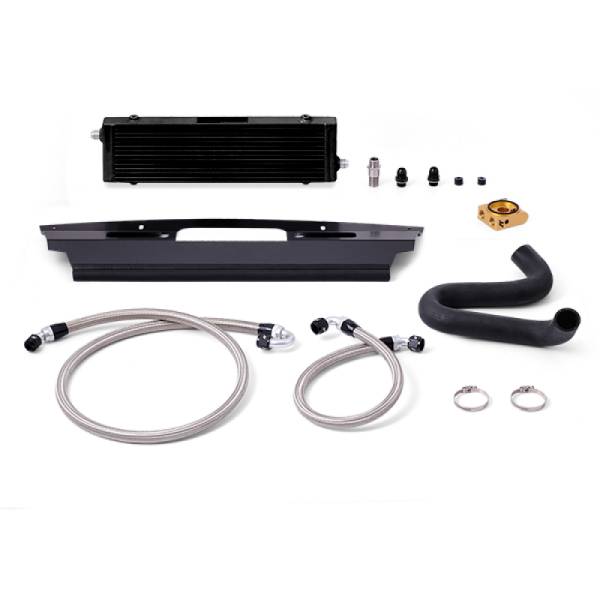 Mishimoto - Mishimoto 2015+ Ford Mustang GT Thermostatic Oil Cooler Kit - Black - MMOC-MUS8-15TBK