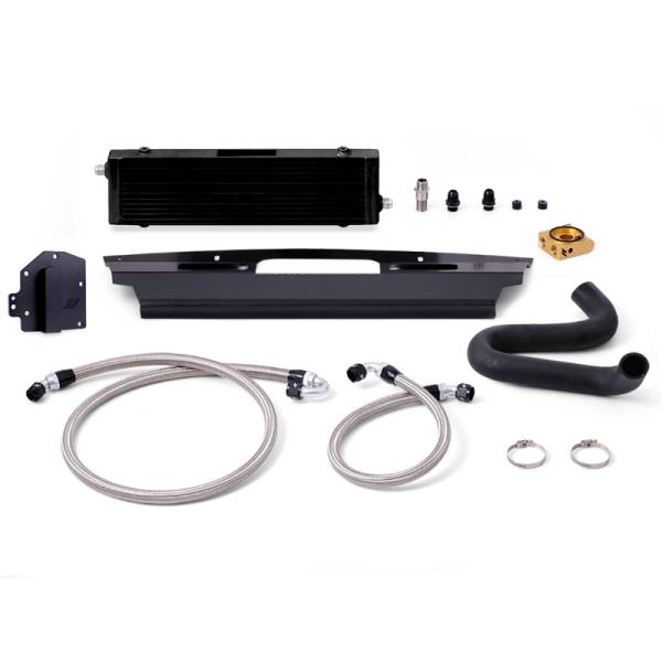 Mishimoto - Mishimoto 15-17 Ford Mustang GT Right-Hand Drive Thermostatic Oil Cooler Kit - Black - MMOC-MUS8-15TBKRHD