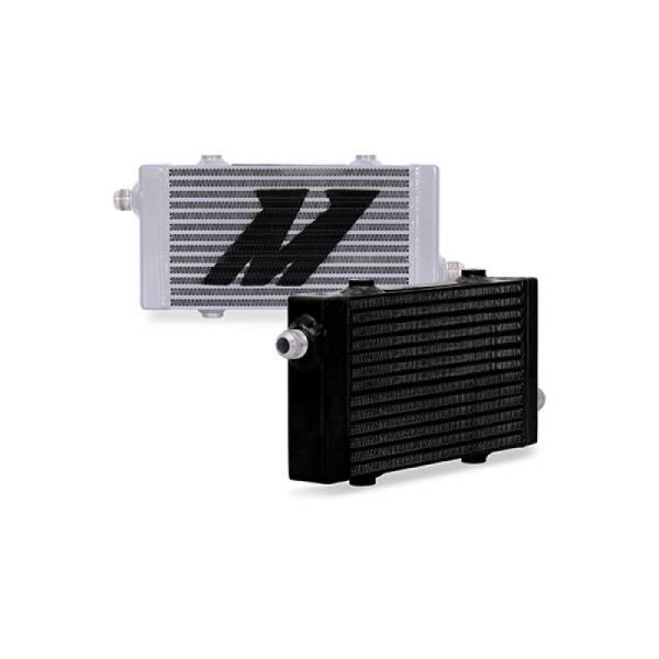 Mishimoto - Mishimoto Universal Small Bar and Plate Cross Flow Black Oil Cooler - MMOC-SP-SBK