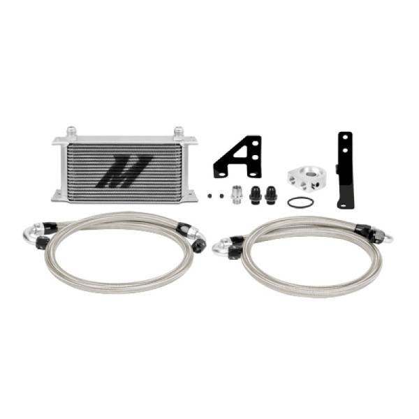 Mishimoto - Mishimoto 15 Subaru STI Oil Cooler Kit - Silver - MMOC-STI-15