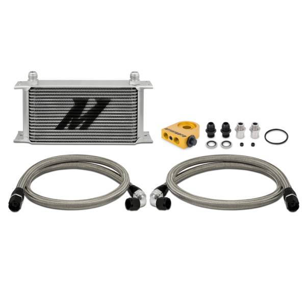 Mishimoto - Mishimoto Universal 19 Row Thermostatic Oil Cooler Kit - MMOC-ULT