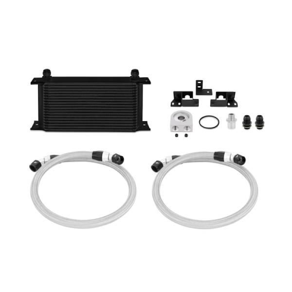 Mishimoto - Mishimoto 07-11 Jeep Wrangler JK Oil Cooler Kit - Black - MMOC-WRA-07BK