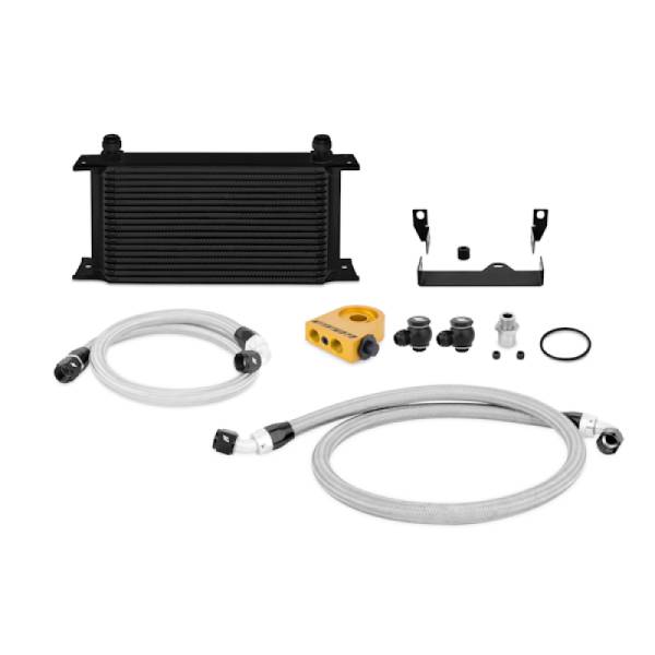 Mishimoto - Mishimoto 06-07 Subaru WRX/06-07 WRX STi Thermostatic Oil Cooler Kit - Black - MMOC-WRX-06TBK