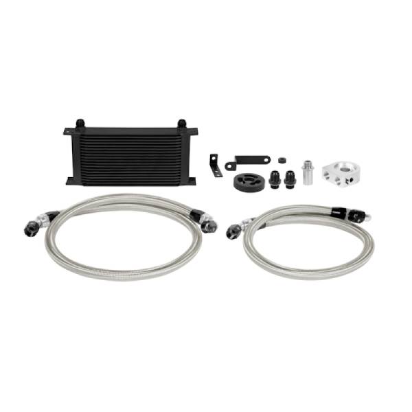 Mishimoto - Mishimoto 08-14 Subaru WRX Oil Cooler Kit - Black - MMOC-WRX-08BK