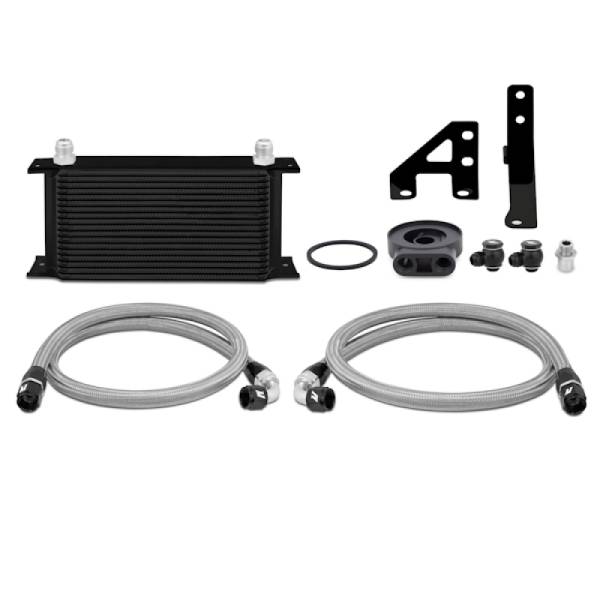 Mishimoto - Mishimoto 2015 Subaru WRX Oil Cooler Kit - Black - MMOC-WRX-15BK