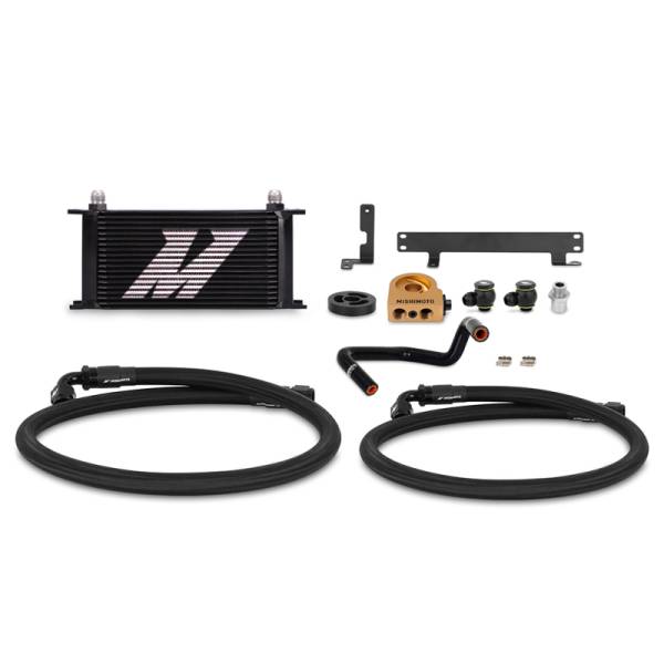 Mishimoto - Mishimoto 2022+ Subaru WRX Thermostatic Oil Cooler Kit - Black - MMOC-WRX-22TBK