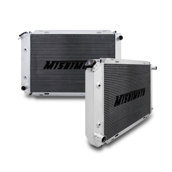 Mishimoto - Mishimoto 79-93 Ford Mustang Dual Pass Manual Aluminum Radiator - MMRAD-MUS-79DP