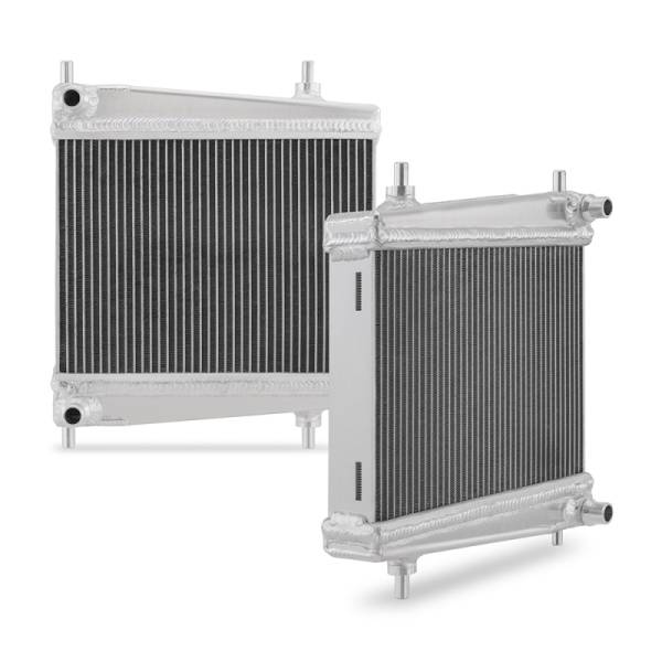 Mishimoto - Mishimoto 2020+ Toyota Supra Aluminum Auxiliary Radiators - MMRAD-SUP-20A