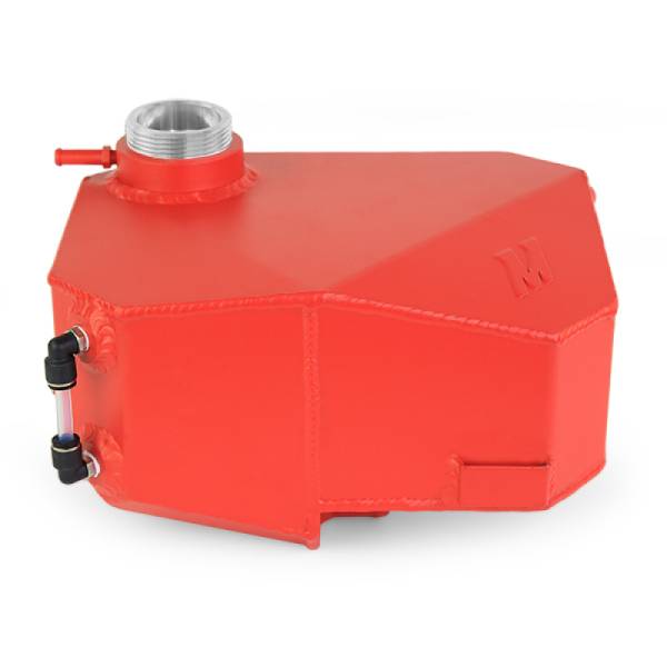 Mishimoto - Mishimoto 2013+ Ford Focus ST/2016+ Focus RS Aluminum Expansion Tank - Wrinkle Red - MMRT-RS-16EWRD