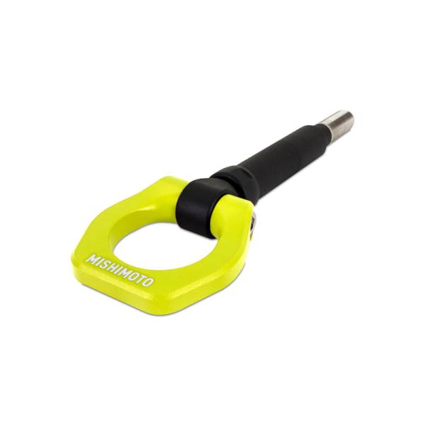 Mishimoto - Mishimoto 13+ Subaru BRZ/FRS/86 / 18+ Subaru WRX Neon Yellow Racing Front Tow Hook - MMTH-BRZ-13NY