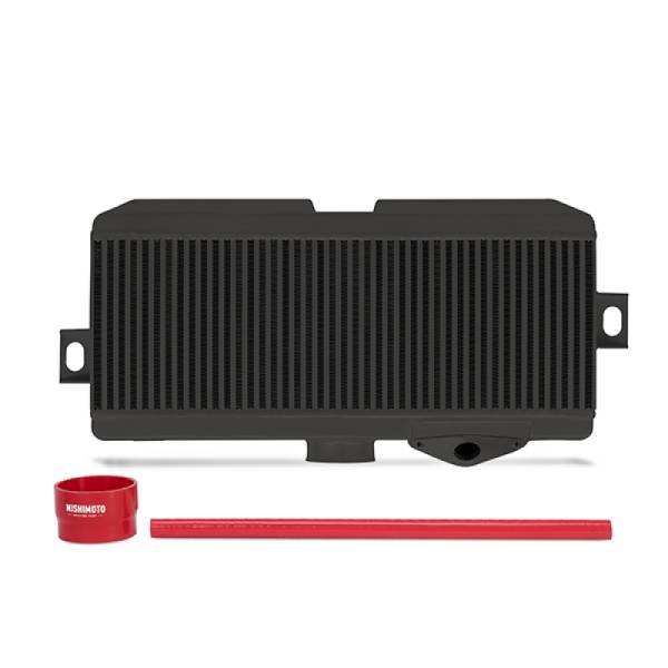 Mishimoto - Mishimoto Subaru 08-15 WRX STi Top-Mount Intercooler Kit - Powder Coated Black & Red Hoses - MMTMIC-STI-08BKRD