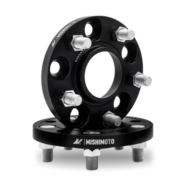 Mishimoto - Mishimoto Wheel Spacers - 5X114.3 / 70.5 / 15 / M14 - Black - MMWS-001-150BK