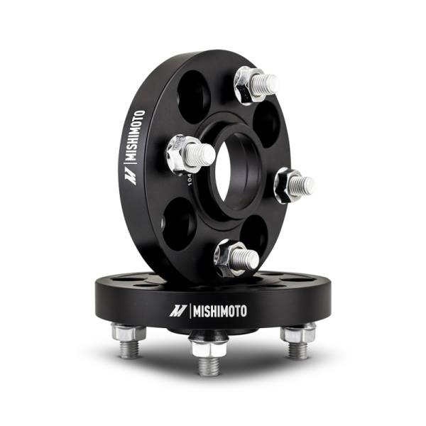 Mishimoto - Mishimoto Wheel Spacers - 4x100 - 56.1 - 15 - M12 - Black - MMWS-011-150BK