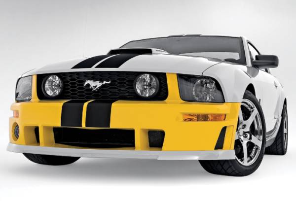 Roush - Roush 2005-2009 Ford Mustang Unpainted Front Fascia Kit - 401422