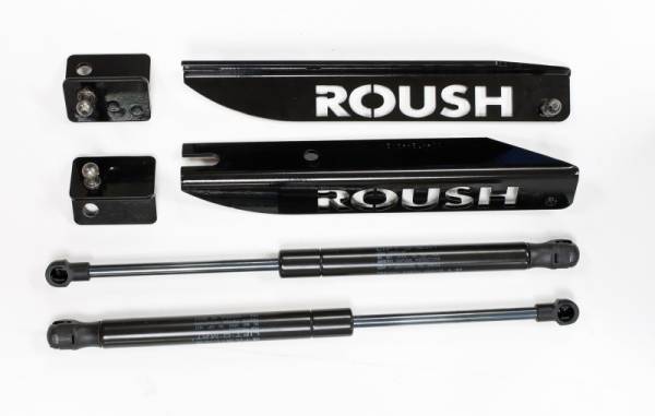 Roush - Roush 2005-2014 Ford Mustang Hood Strut Kit (Excl. GT500) - 421236