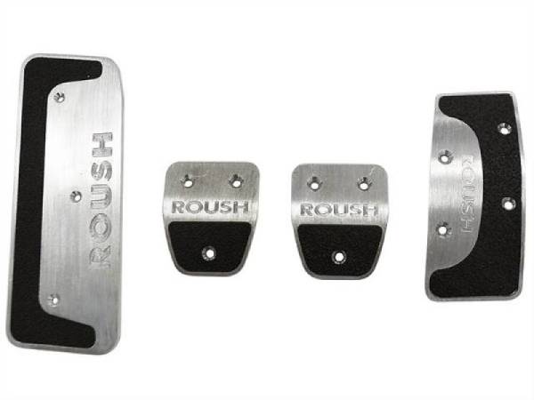 Roush - Roush 2015-2023 Ford Mustang 4-Piece Performance Pedal Kit - 421908