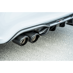 Akrapovic - Akrapovic 2018+ BMW M2 Competition/M2 CS (F87N) Slip-On Line (Titanium) w/Carbon Fiber Tips - S-BM/T/3H - Image 3