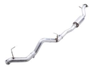 AWE Tuning 2021+ Ford Bronco 0FG Exhaust (No Tips) w/ Bash Guard - 3015-21000