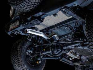 AWE Tuning - AWE Tuning 2021+ Ford Bronco 0FG Exhaust (No Tips) w/ Bash Guard - 3015-21000 - Image 7