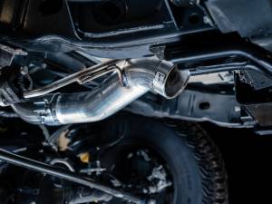 AWE Tuning - AWE Tuning 2021+ Ford Bronco 0FG Exhaust (No Tips) w/ Bash Guard - 3015-21000 - Image 8