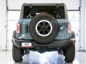 AWE Tuning - AWE Tuning 2021+ Ford Bronco 0FG Exhaust (No Tips) w/ Bash Guard - 3015-21000 - Image 10