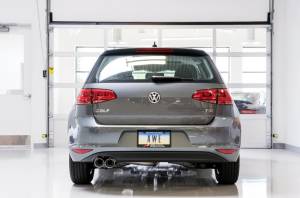 AWE Tuning - AWE Tuning VW MK7 Golf 1.8T Touring Edition Exhaust w/Chrome Silver Tips (90mm) - 3015-22052 - Image 3