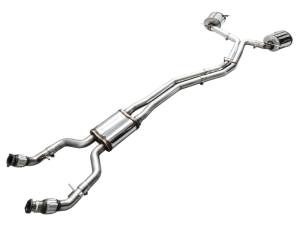 AWE Tuning - AWE Audi 2019-2023 C8 A6/A7 3.0T Touring Edition Cat-back Exhaust- Turn Downs - 3015-31003 - Image 4