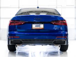 AWE Tuning - AWE Audi 2019-2023 C8 A6/A7 3.0T Touring Edition Cat-back Exhaust- Turn Downs - 3015-31003 - Image 12