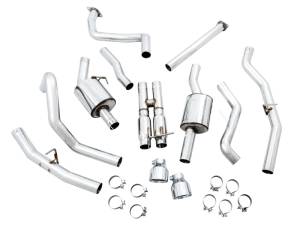 AWE Tuning - AWE Tuning 2021 RAM 1500 TRX 0FG Cat-Back Exhaust - Chrome Silver Tips - 3015-32004 - Image 10