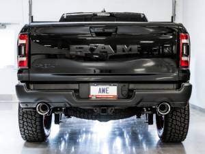 AWE Tuning - AWE Tuning 2021 RAM 1500 TRX 0FG Cat-Back Exhaust - Chrome Silver Tips - 3015-32004 - Image 15