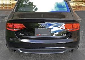 AWE Tuning - AWE Tuning Audi B8 A4 Touring Edition Exhaust - Dual Outlet Polished Silver Tips - 3015-32030 - Image 2