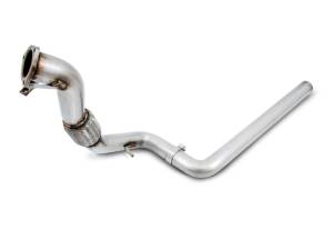 AWE Tuning - AWE Tuning Audi B9 A4 Touring Edition Exhaust Dual Outlet - Chrome Silver Tips (Includes DP) - 3015-32078 - Image 5