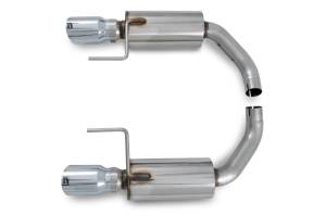 AWE Tuning - AWE Tuning S550 Mustang EcoBoost Axle-back Exhaust - Touring Edition (Chrome Silver Tips) - 3015-32086 - Image 2