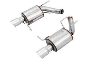 AWE Tuning S197 Mustang GT Axle-back Exhaust - Touring Edition (Chrome Silver Tips) - 3015-32094