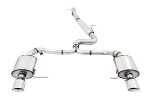 AWE Tuning - AWE Tuning VW MK7 Golf Alltrack/Sportwagen 4Motion Touring Edition Exhaust - Polished Silver Tips - 3015-32098 - Image 2