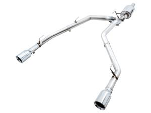 AWE Tuning 09-18 RAM 1500 5.7L (w/o Cutout) 0FG Dual Rear Exit Cat-Back Exhaust - Chrome Silver Tips - 3015-32101