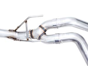 AWE Tuning - AWE Tuning 09-18 RAM 1500 5.7L (w/o Cutout) 0FG Dual Rear Exit Cat-Back Exhaust - Chrome Silver Tips - 3015-32101 - Image 4