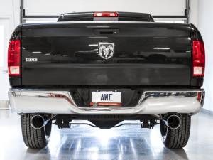 AWE Tuning - AWE Tuning 09-18 RAM 1500 5.7L (w/o Cutout) 0FG Dual Rear Exit Cat-Back Exhaust - Chrome Silver Tips - 3015-32101 - Image 12