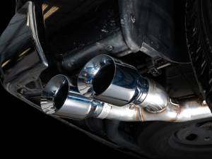 AWE Tuning - AWE Tuning 09-18 RAM 1500 5.7L (w/o Cutouts) 0FG Single Side Exit Cat-Back Exhaust - Chrome Tips - 3015-32304 - Image 9