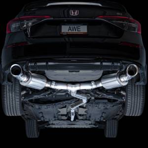 AWE Tuning - AWE Tuning 22+ Honda Civic Si/Acura Integra Touring Edition Catback Exhaust - Dual Chrome Silver Tip - 3015-32331 - Image 14